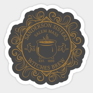 Sanderson Sister Brewing Co. Sanderson Sister. Halloween 2022. Sticker